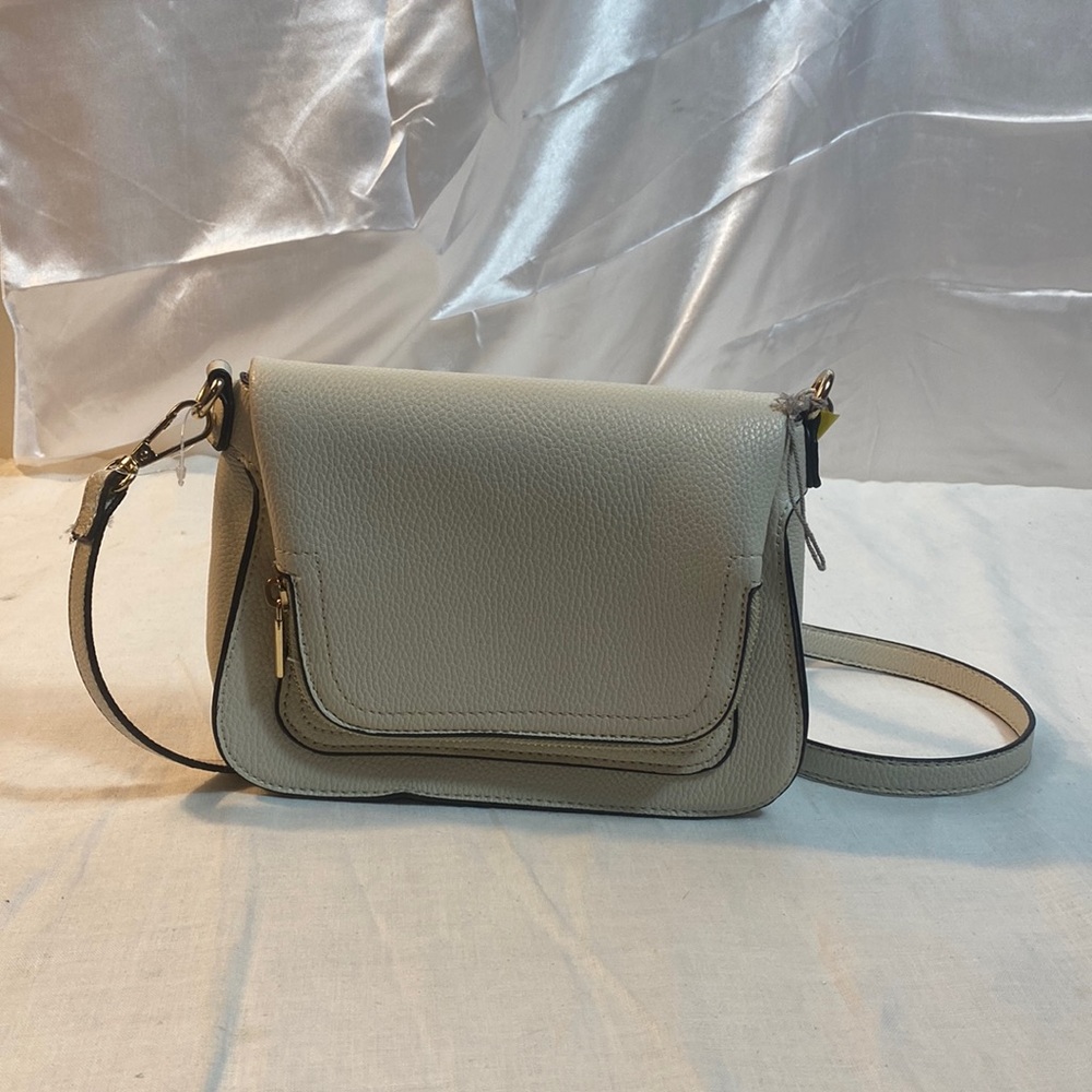 A new day zip flap cross bag new